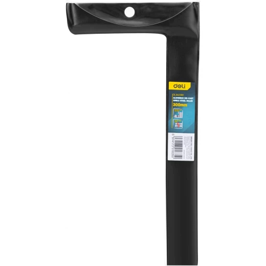 Deli Measuring Implement Stainless Steel Ruler 300mm Angle Square - Deli - Image 5