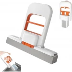 Generic Mini Foldable Desktop Mop with Self-Squeeze Mechanism for Wet and Dry Cleaning in Kitchens Bathrooms and Cars - Kitchen house