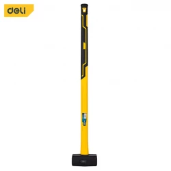 Deli Stoning Hammer 3kg Carbon Steel Head Fiberglass Handle Construction Tool