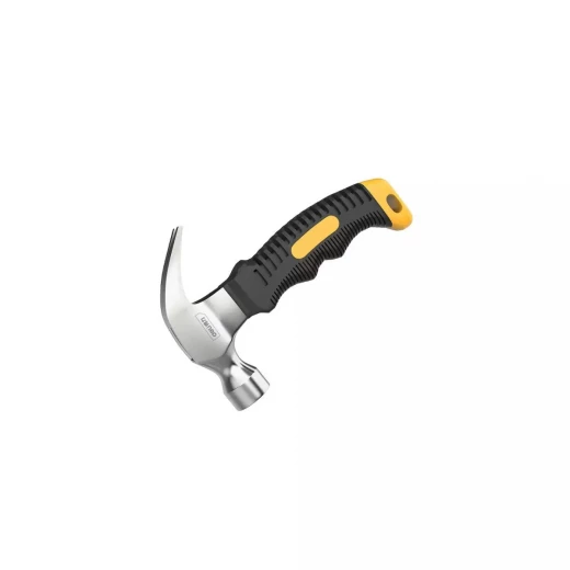 Deli Mini Claw Hammer 8oz High Carbon Steel Head TPR Rubberized Handle - Deli - Image 2