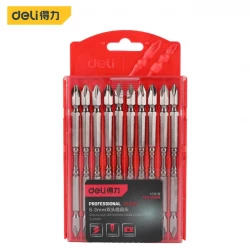 Deli Professional Double Ended Screwdriver Bit Set PH2 110mm Black