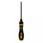 Deli Ratchet Screwdriver EDL626011, 6/PH2x180mm, Adjustable Torque, Cr-V Shank - Deli