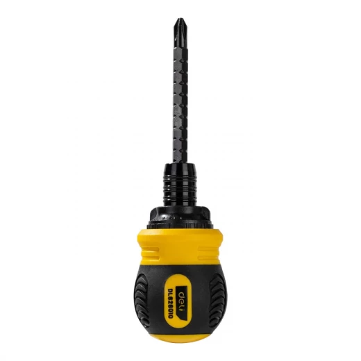 مفك براغي بسقاطة ديلي 6/PH2x85 مم EDL626010، فولاذ Cr-V، طول قابل للتعديل، أداة يدوية - ديلي - Image 4