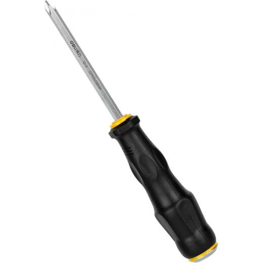 Deli Slotted Screwdriver with Pass-thru Shank Cr-V Steel 8x200mm for DIY and Professional Use - Deli - Image 2