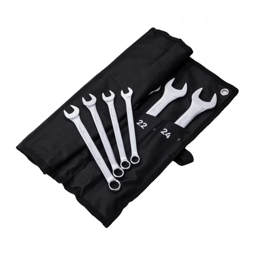 Deli Combination Wrench Set EDL130012A, Carbon Steel, 12-Piece, Metric Sizes - Deli - Image 4