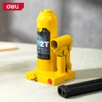 Deli 2T Hydraulic Bottle Jack, 105mm Lift, Automotive Repair Tool - Deli