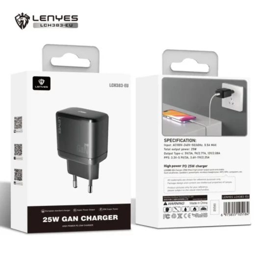 Lenyes PX187D 10000 mAh Power Bank 22.5W Fast Charging Digital Display Compact Portable - Lenyes - Image 2