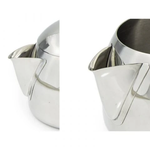 Korkmaz Pera Stainless Steel Milk Pot with Insulated Handle 0.42 Quart Turkish Made - Korkmaz - Image 2
