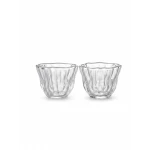 Talai Al Arabiya Coffee Cup Set Elegant Design 12 Pieces Glass for Serving Desserts and Sauces - Kitchen house