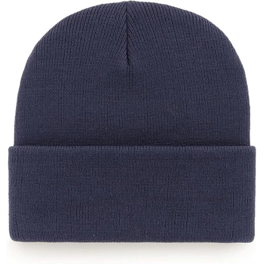 قبعة شتوية 47 MLB Haymaker Cuff Knit لفريق نيويورك يانكيز، لون كحلي، مصنوعة من الأكريليك الناعم، قبعة بيني رسمية بحافة مطوية، دافئة ومريحة، مقاس واحد يناسب معظم المقاسات، مناسبة للرجال والنساء في الأجواء الباردة - 47 براند - Image 2