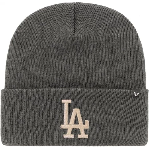قبعة شتوية محبوكة 47 براند MLB LA Dodgers Haymaker Cuff Knit بلون كحلي قبعة شتوية محبوكة 47 براند MLB LA Dodgers Haymaker Cuff Knit بلون كحلي