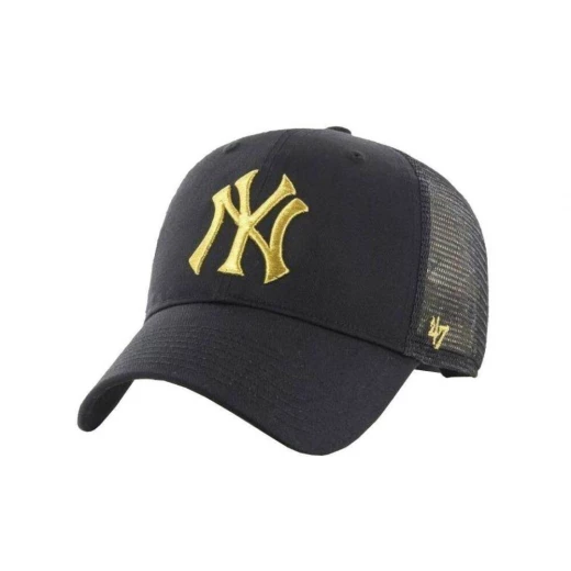 Brand 47 New York Yankees Baseball Cap Black Gold Adjustable Polyester Hand Wash Only