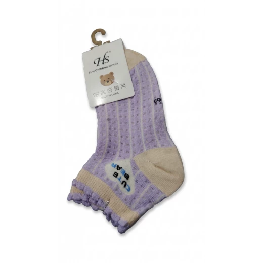 Kids Short Socks Soft Cotton Comfortable Breathable Stretch Fabric Ages 1 to 4 Everyday Wear Baby Toddler Socks Durable Lightweight Safe Skin Friendly Design Random Color Cute Multi Purpose Sock Pack - Wateen store - Image 2
