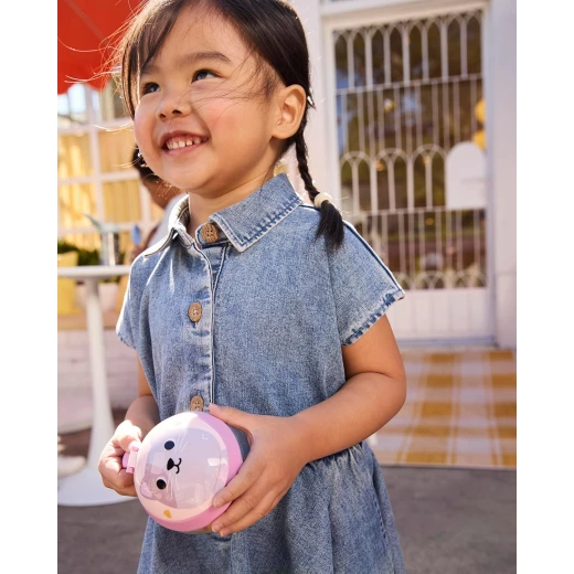 Skip Hop Baby Snack Container Mealtime Snack Cup 7.5oz Besties Squad Cat BPA-Free Dishwasher Safe - Skip Hop - Image 3