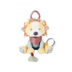 Skip Hop Bandana Buddies Baby Activity Toy Lion Multi-Sensory Play with Teether Rattles and Crinkle Sounds for Stroller and Car Seat Ages 0+ - Skip Hop