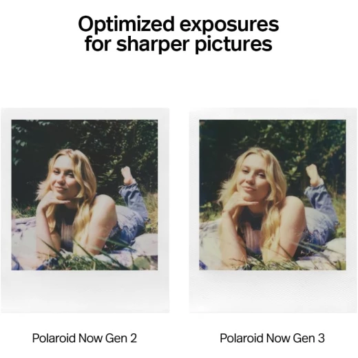 Polaroid Now Generation 3 Instant Camera Coral with Autofocus Double Exposure and Self Timer USB C Rechargeable - Polaroid - Image 2