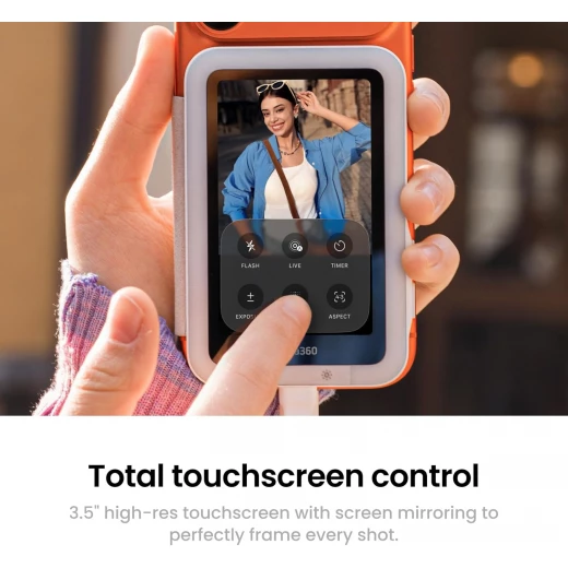 Insta360 Snap Selfie Screen 4K Magnetic Monitor for iPhone and Android with Touchscreen Control and Wired Instant Connection - Insta360 - Image 10