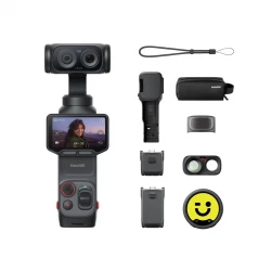 كاميرا إنستا 360 لونا ألترا بدقة 8K لتصوير الفيديو بعدسات لايكا مزدوجة وتقريب بصري 6x