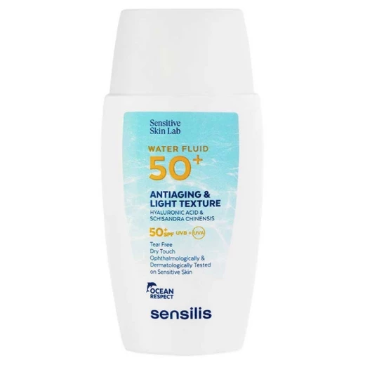 سينسليس سكين ووتر فلويد واقي شمسي غير مرئي للبشرة الحساسة بعامل حماية SPF50+ حجم 40 مل لجميع أنواع البشرة سينسليس سكين ووتر فلويد واقي شمسي غير مرئي للبشرة الحساسة بعامل حماية SPF50+ حجم 40 مل لجميع أنواع البشرة