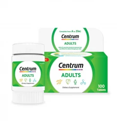 Centrum Adults Multivitamin Tablets with Lutein A to Zinc for Daily Well-being and Immune Support 30 Count
