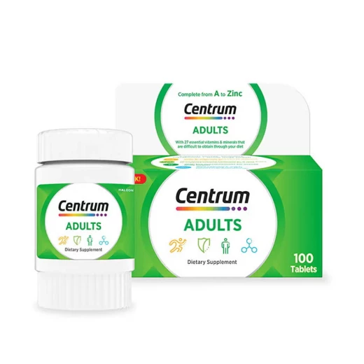 Centrum Adults Multivitamin Tablets with Lutein A to Zinc for Daily Well-being and Immune Support 30 Count Centrum Adults Multivitamin Tablets with Lutein A to Zinc for Daily Well-being and Immune Support 30 Count