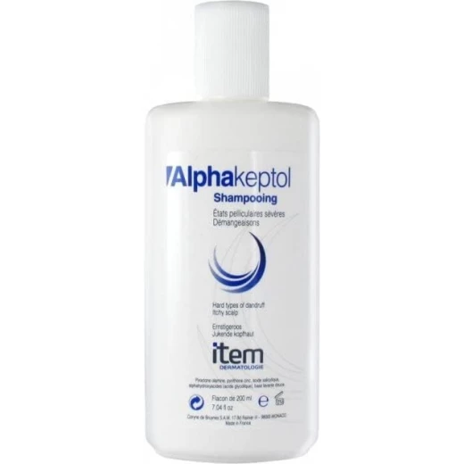 Item Dermatologie Alphakeptol Anti Dandruff Shampoo for All Hair Types Unscented 200ml - Item Dermatologie - Image 2