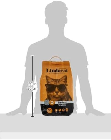 LindoCat Charme Cat Litter with Calendula and Amber Scent Coarse Granules 10 Liters - Image 2