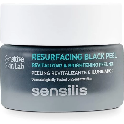 Sensilis Resurfacing Revitalizing and Illuminating Black Peeling Mask for All Skin Types 50ml - Sensilis - Image 2