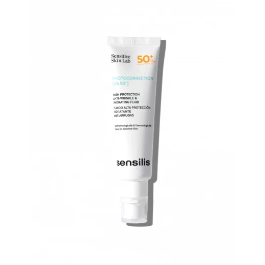 Sensilis Photocorrection HA 50+ Sunscreen for Face with Hyaluronic Acid SPF 50+ 50ml