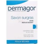 Dermagor Surgras Soap with Sweet Almond Oil for Dry Sensitive Skin Gentle Cleansing and Protection 150ml - Dermagor