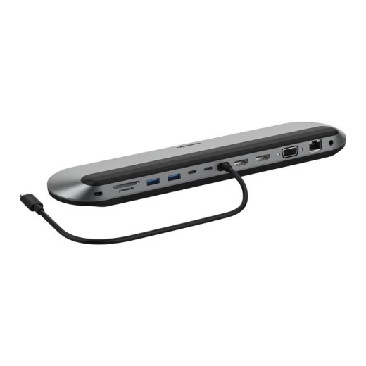 بيلكن Connect محطة إرساء USB-C Pro عالمية 11 في 1 | قاعدة توصيل متعددة المنافذ للحواسيب المحمولة | تدعم توصيل 3 شاشات | شحن سريع Power Delivery بقدرة 100 واط - بيلكين - Image 8