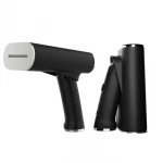 Steam One James EUFD80B Handheld Garment Steamer | 2000W Powerful Steam Iron | Foldable Portable Design for Travel & Home | Black | Includes 2 Water Tanks 150ml & 80ml - Steam One