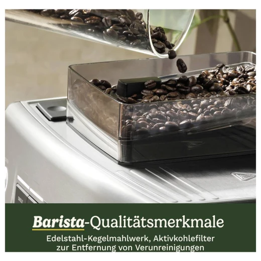 ماكينة إسبريسو كويزنارت Espresso Bar Grind & Brew مع مطحنة مدمجة و16 إعدادًا للطحن، لتحضير مشروبات ساخنة أو باردة بجودة المقاهي - كويزنارت - Image 4