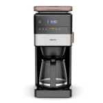 KRUPS Grind Aroma XL Drip Coffee Maker with Detachable Conical Grinder 1.5 Liter 1050W Black Stainless Steel - Krups