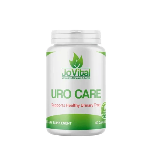 JOVITAL Uro Care 60CAP Capsules are a dietary supplement formulated to support urinary tract and bladder health. The formula combines carefully selected botanical extracts and nutrients that help maintain normal urinary system function. JOVITAL Uro Care 60CAP Capsules are a dietary supplement formulated to support urinary tract and bladder health. The formula combines carefully selected botanical extracts and nutrients that help maintain normal urinary system function.