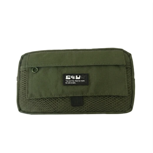 Amigo Rectangle Pencil Case, Different Colors - Green Amigo Rectangle Pencil Case, Different Colors - Green