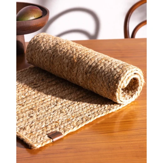 Madame COCO Woven Table Runner 35×115 cm – Elegant Dining Table Placemat, Decorative Kitchen Textile for Serving Table Settings & Home Dining Decor - Madame COCO - Image 3