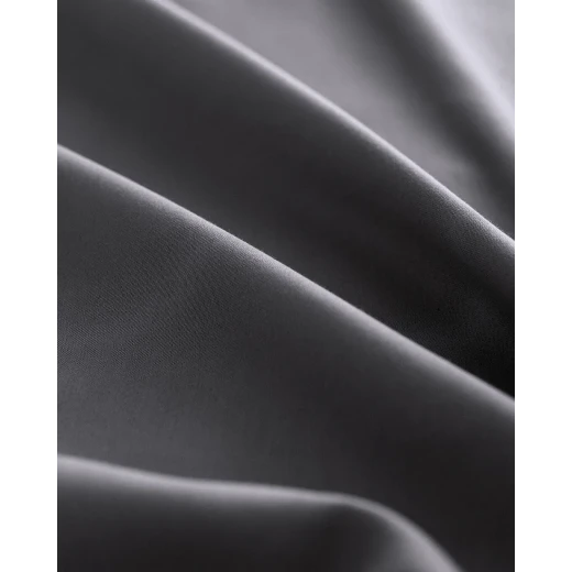 Madame COCO Ciel King Size 100% Cotton Satin Duvet Cover 240×220 cm – Dark Gray, Luxury Soft Bedding Cover with Elegant Design for Comfortable Sleep & Stylish Bedroom Decor - Madame COCO - Image 4