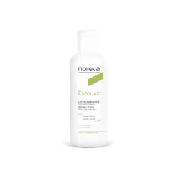 Noreva Exfoliac Lotion 125ml | AHA Exfoliating Lotion for Face, Chest & Back, Purifies Skin, Controls Sebum & Acne Imperfections