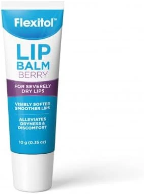 Flexitol Lip balm 10g- Berry, Hydrates lips, Dry Lips, Soften Lips, Ultra-moisturizing, Clinically tested and fast acting, Intensive Hydration - Flexitol - Image 2