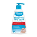 Flexitol Sensitive Skin Wash 500ml | Gentle Soap-Free Cleanser for Dry & Sensitive Skin, Hydrates and Soothes Itchy, Flaky Skin - Flexitol