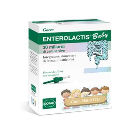 Enterolactis® Probiotic Baby Drops (10 Ml) – Infant Digestive Support Enterolactis® Probiotic Baby Drops (10 Ml) – Infant Digestive Support