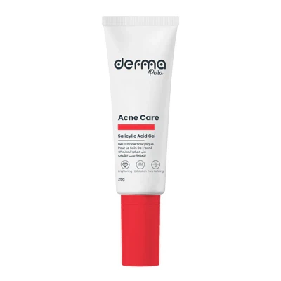 Derma Pella Acne Care Gel 25g | Helps Reduce Acne, Unclog Pores & Purify Skin with Salicylic Acid, Tea Tree Oil and Niacinamide - Derma