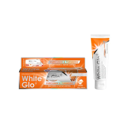 White Glo - Curcumin & Turmeric Whitening & Tartar Control Toothpaste 150g