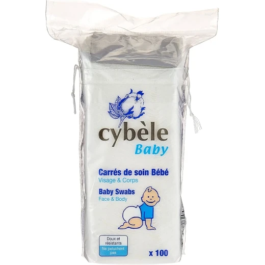 Cybele Baby Swabs | 100's Pack | Gentle Cotton Swabs for Delicate Care - Cybele - Image 3