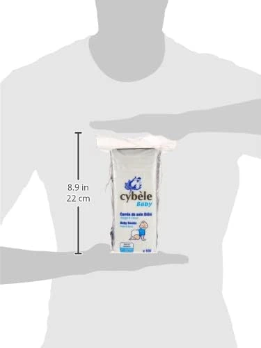 Cybele Baby Swabs | 100's Pack | Gentle Cotton Swabs for Delicate Care - Cybele - Image 2
