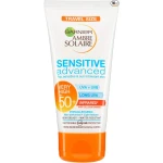 Garnier Ambre Solaire Mini Sensitive Hypoallergenic Sun Protection Cream SPF50+ 50 ml Travel Size - Garnier