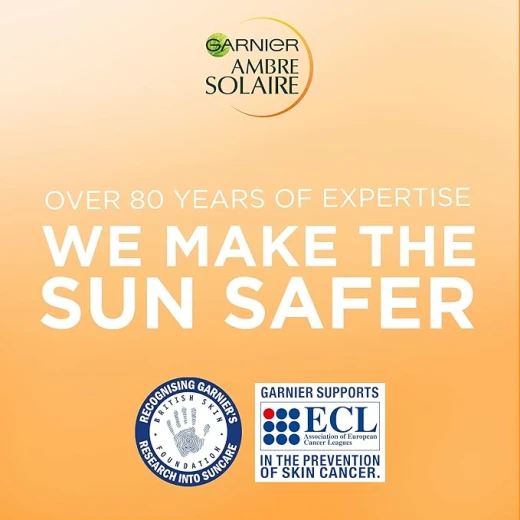 Garnier Ambre Solaire Mini Sensitive Hypoallergenic Sun Protection Cream SPF50+ 50 ml Travel Size - Garnier - Image 3