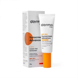 واقي شمس ديرمابيلا أدفانس كريم-جل SPF 50+ بحماية عالية واسعة الطيف من أشعة UVA وUVB، تركيبة خفيفة وسريعة الامتصاص، مناسب للاستخدام اليومي، 50 جم