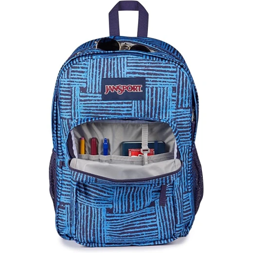JanSport Big Day Pack Unisex Backpack Threaded, Two Large Compartments, Side Water Bottle Pockets, Padded 15-Inch Laptop Sleeve & Front Organizer Pocket - JanSport - Image 4